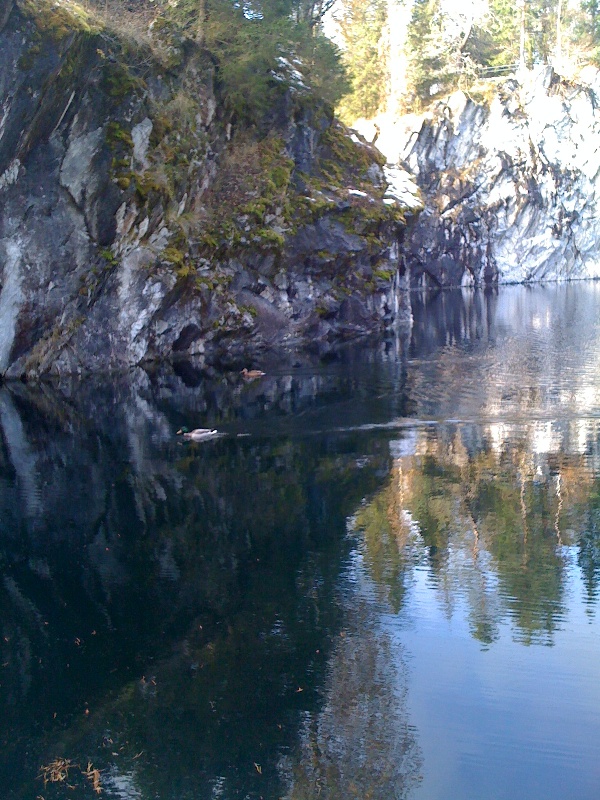 Рускеала. Мраморный каньон Рускеала. Мраморный каньон