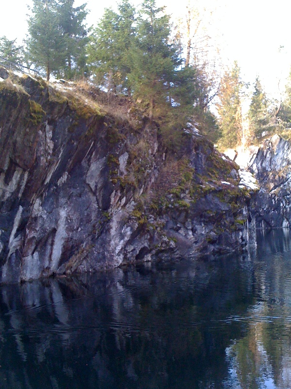 Рускеала. Мраморный каньон Рускеала. Мраморный каньон