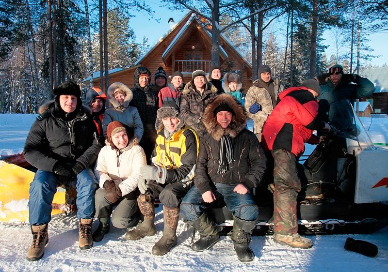 Белое море. Полярный круг. Март 2010
