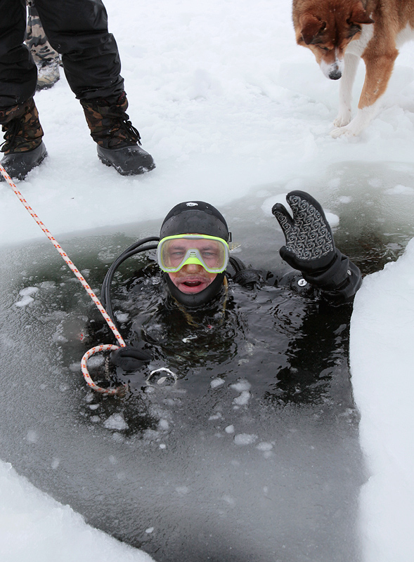 Белое море. Полярный круг. Март 2010