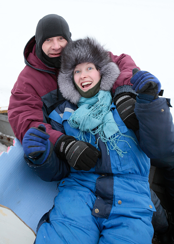 Белое море. Полярный круг. Март 2010