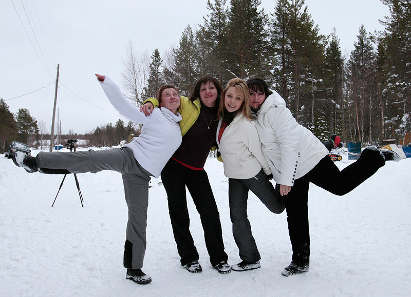 Белое море. Полярный круг. Март 2010