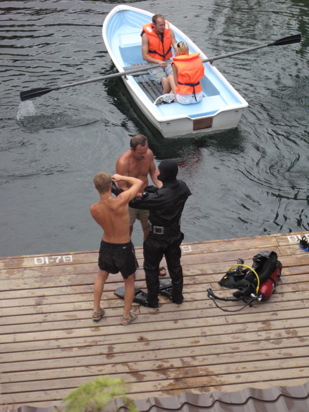 Подготовка к погружению Подготовка к погружению