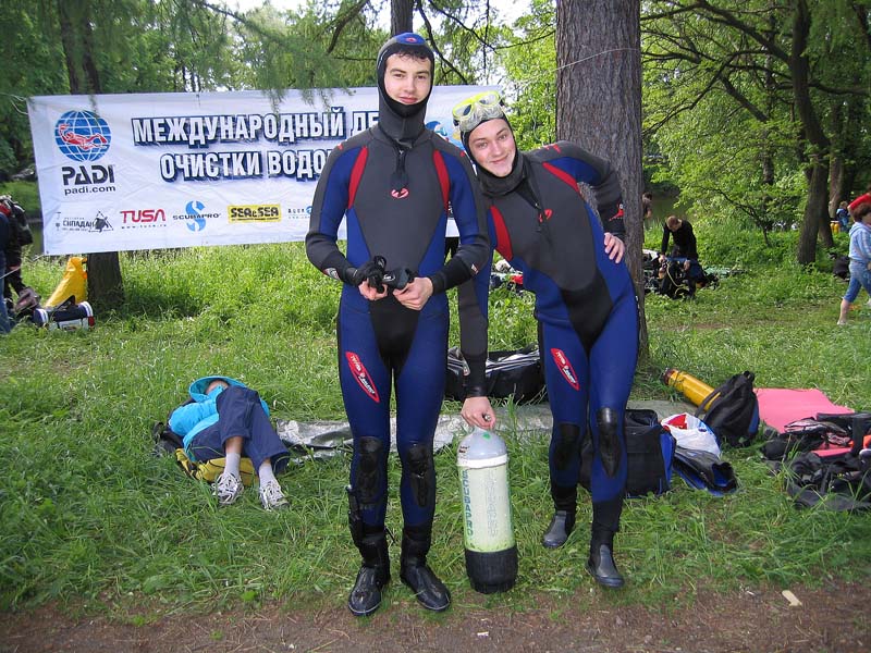 Подводный субботник Подводный субботник