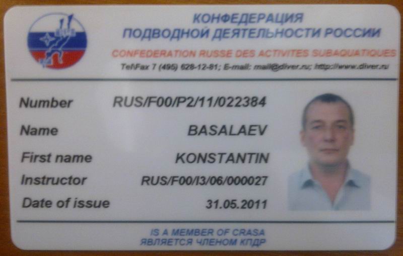 Сертификат Басалаев Константин