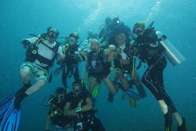 MegaDive в Карибском море