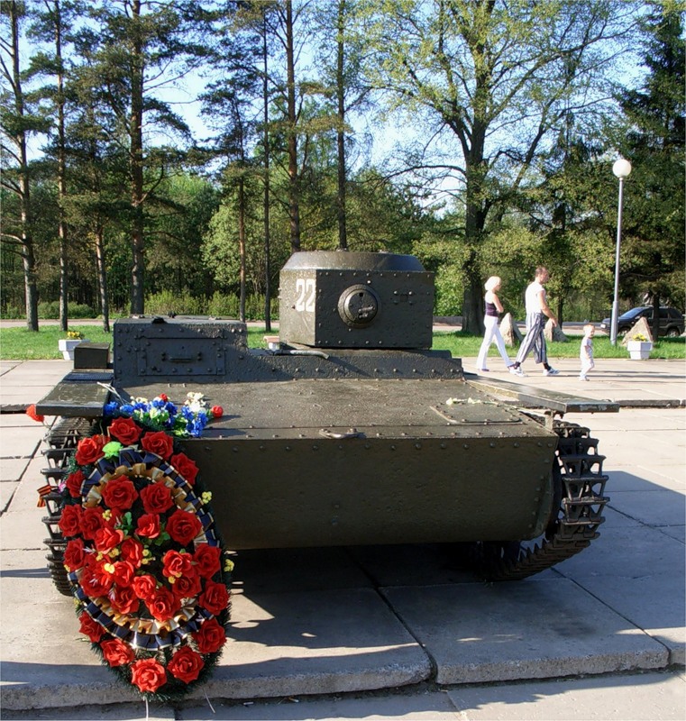 Т-38 -единственный плавающий танк