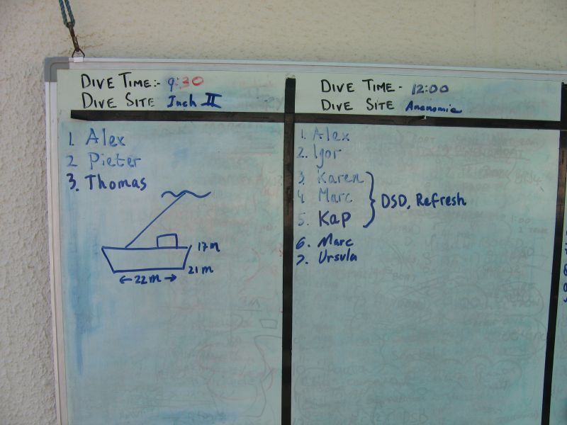Dive Plan на 14.11.2006 Dive Plan на 14.11.2006