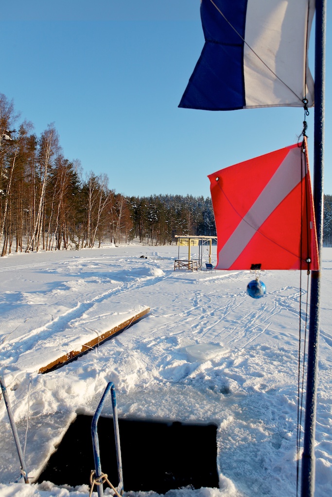 Ice-diving Ice-diving