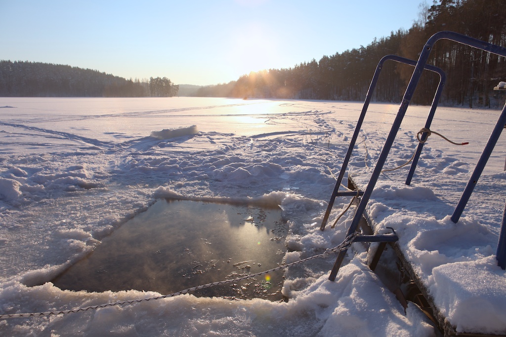 Ice-diving