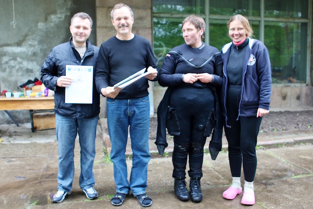 Субботник по очистке подводного полигона Субботник по очистке подводного полигона