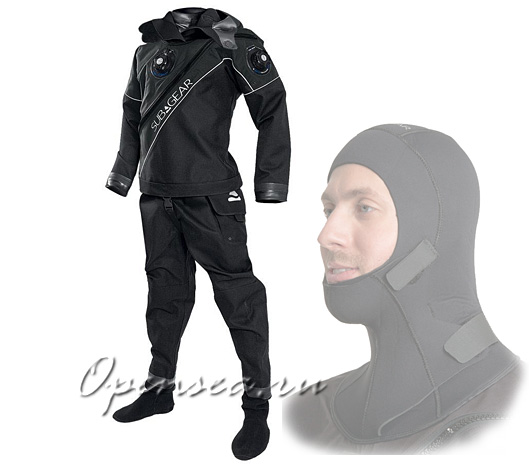 Гидрокостюм сухой Subgear Extender BMS со встроенным шлемом Гидрокостюм сухой Subgear Extender BMS со встроенным шлемом