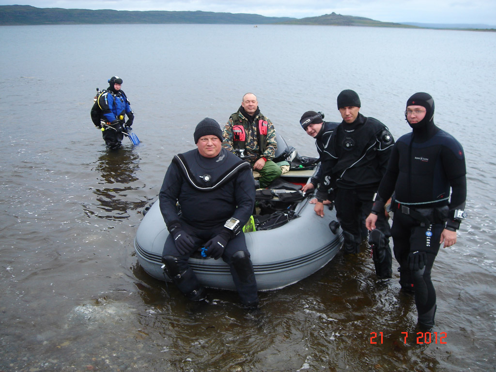 Баренцево, Рыбачий июль 2012 г.