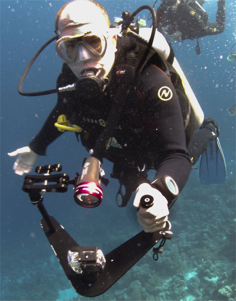 Дайвер с ГоуПро 3 Дайвер с ГоуПро 3