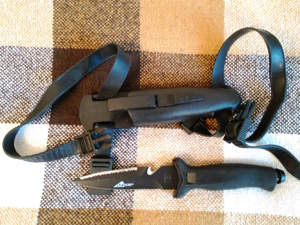 нож подводный MAC Aquatys Stiletto 2