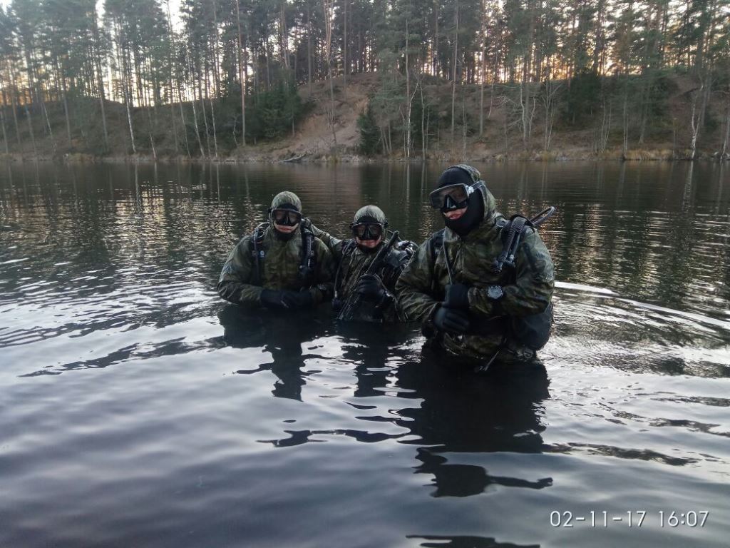 съёмки "морских дьяволов"