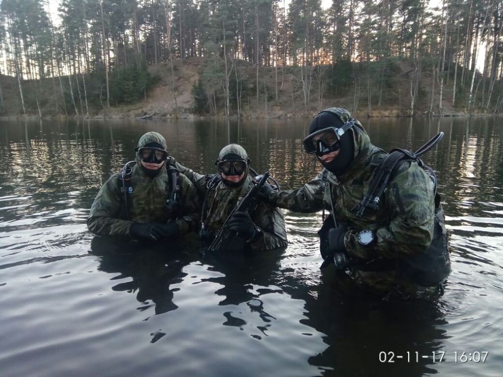 съёмки "морских дьяволов"