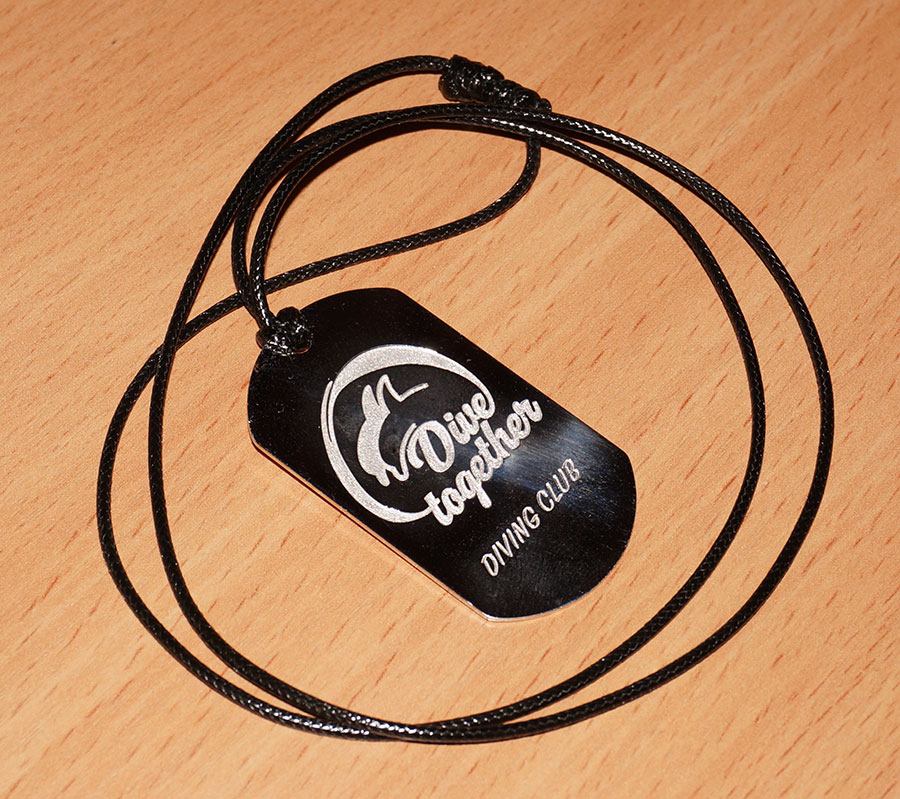 Жетон для дайвера. Серебро 925 пробы около 11 грамм. Жетон для дайвера. Серебро 925 пробы около 11 грамм.