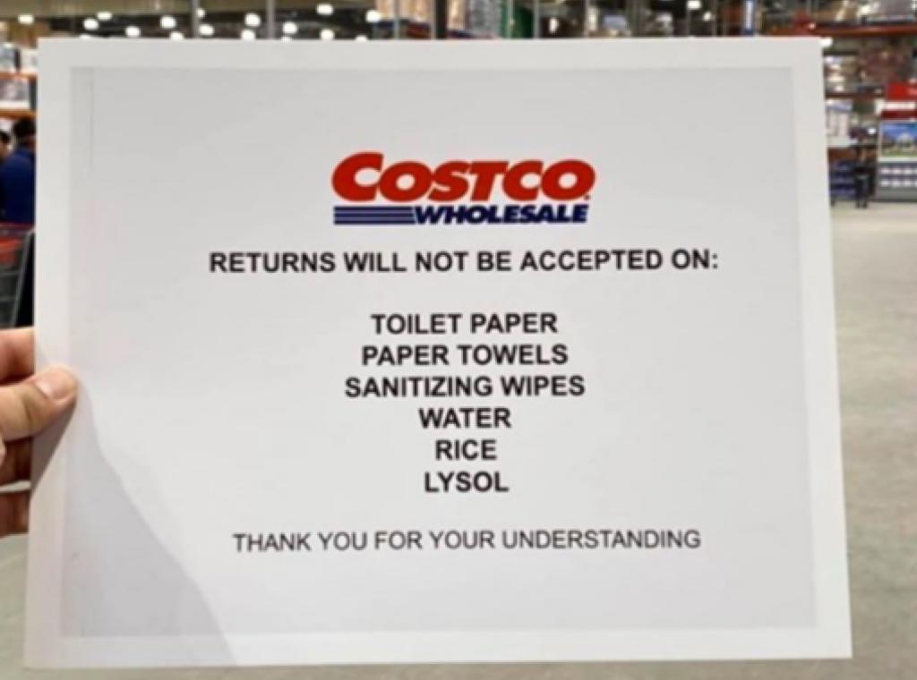 no returns