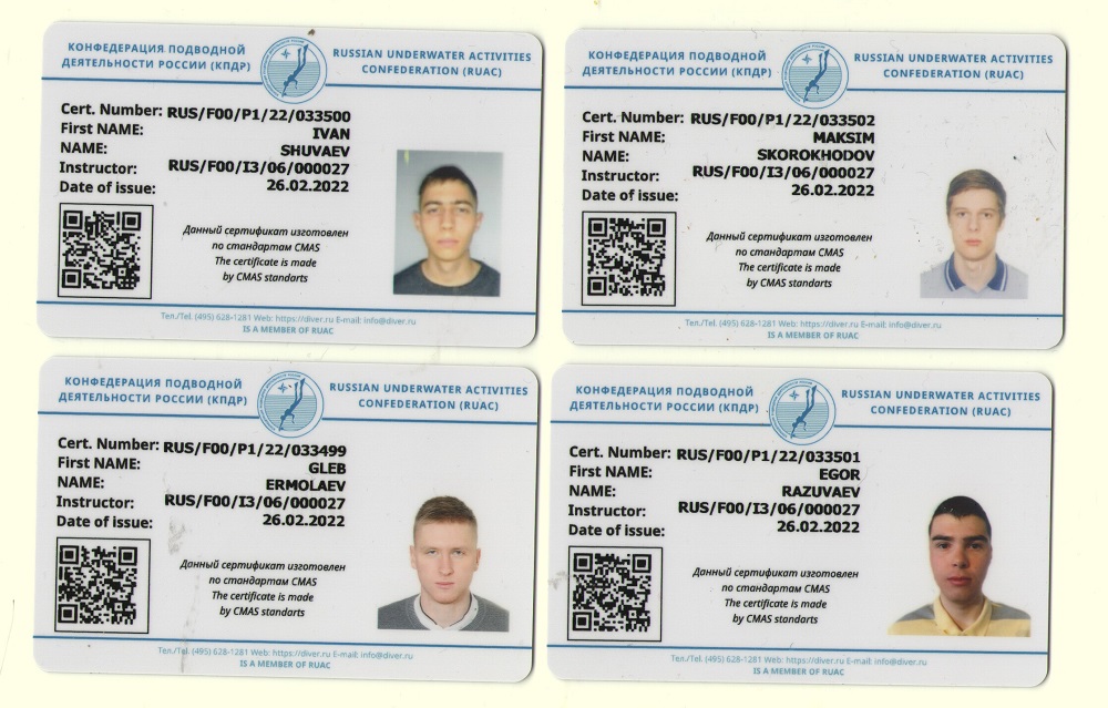 Сертификаты Сертификаты