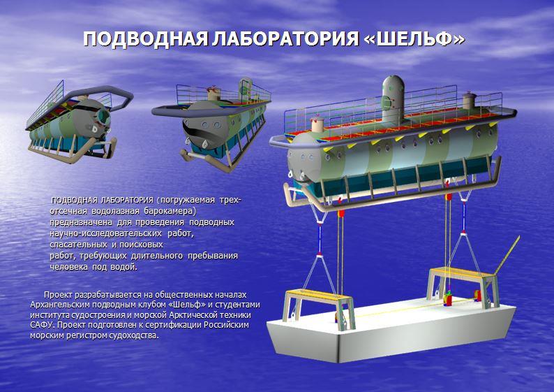 Подводная лаборатория Шельф