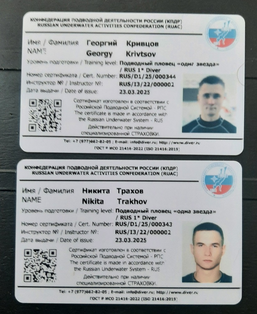 Сертификаты