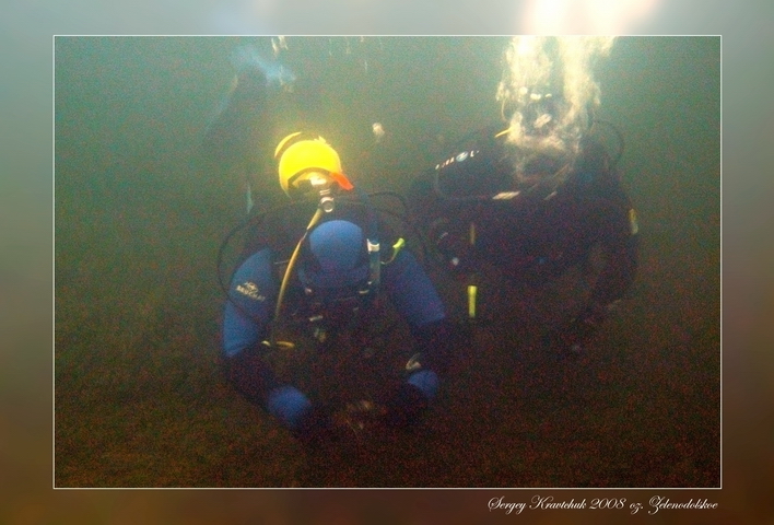 Клуб ProDIVING. Зачет по CMAS **. Озеро Зеленодольское.