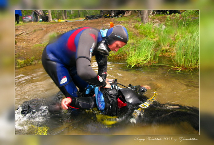 Клуб ProDIVING. Зачет по CMAS **. Озеро Зеленодольское.