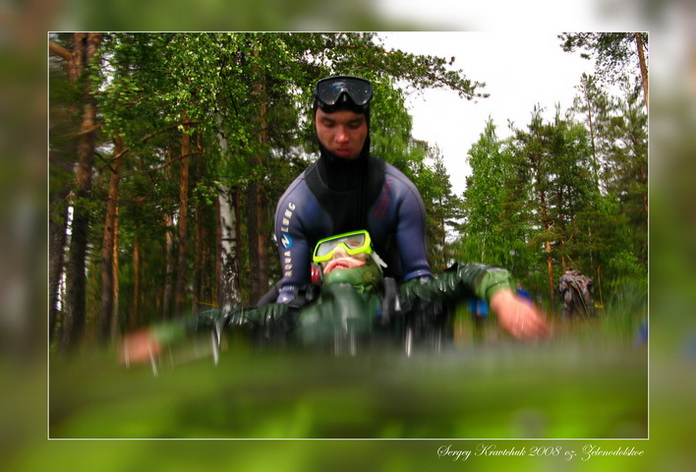 Клуб ProDIVING. Зачет по CMAS **. Озеро Зеленодольское.