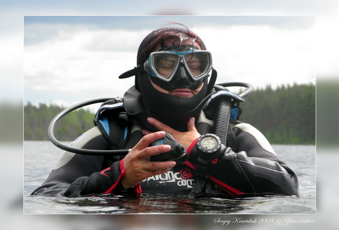 Клуб ProDIVING. Зачет по CMAS **. Озеро Зеленодольское.