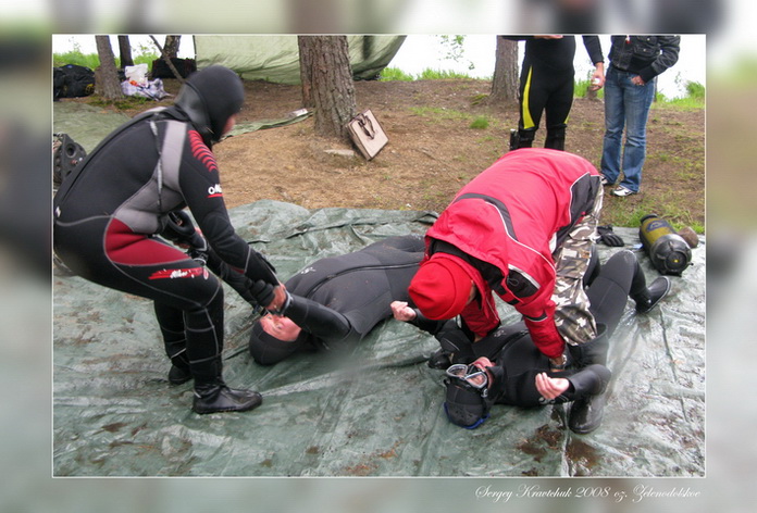 Клуб ProDIVING. Зачет по CMAS **. Озеро Зеленодольское.