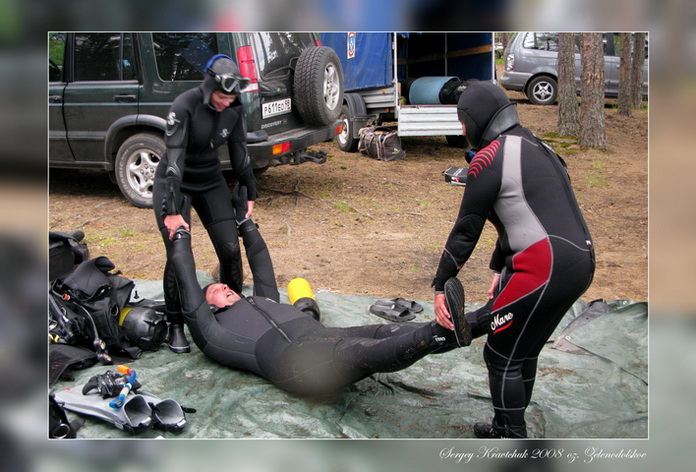 Клуб ProDIVING. Зачет по CMAS **. Озеро Зеленодольское.
