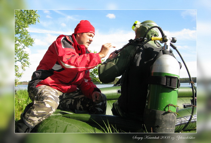 Клуб ProDIVING. Зачет по CMAS **. Озеро Зеленодольское.