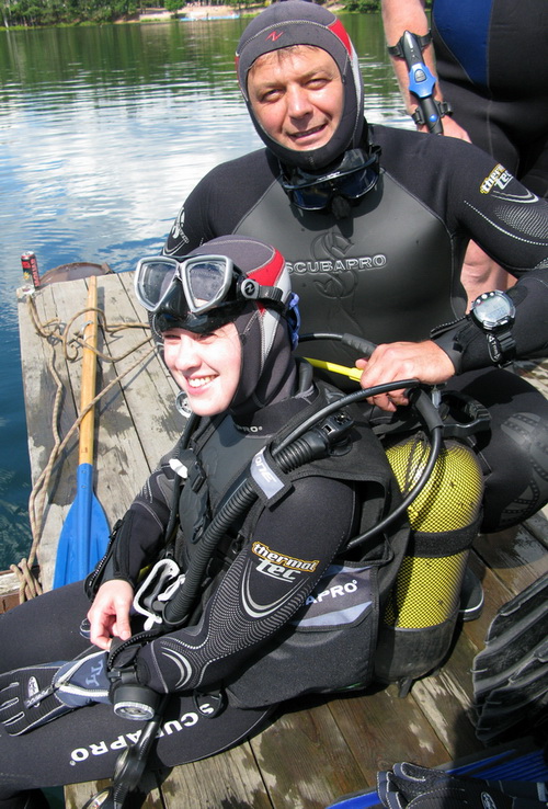 PRODIVING CLUB CMAS** практическое занятие в Авроровце