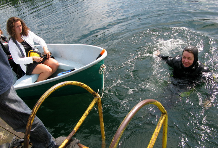 PRODIVING CLUB CMAS** практическое занятие в Авроровце