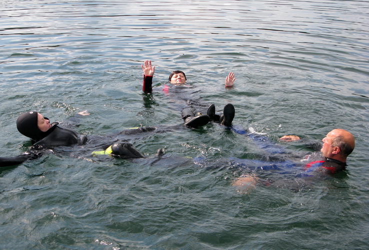 PRODIVING CLUB CMAS** практическое занятие в Авроровце