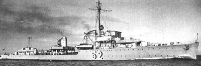 Z 19 Hermann Kunne- a german destroyer