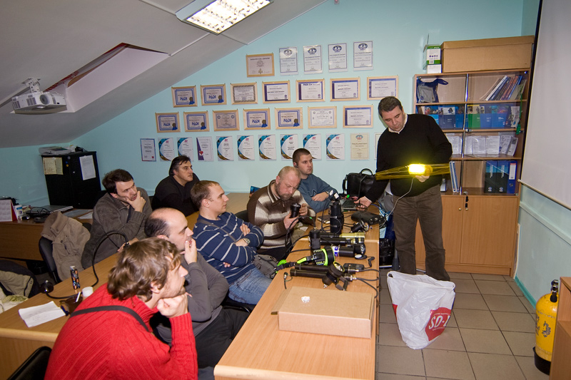 Презентация подводного света. 12.12.2008