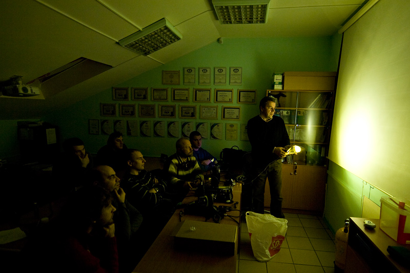 Презентация подводного света. 12.12.2008