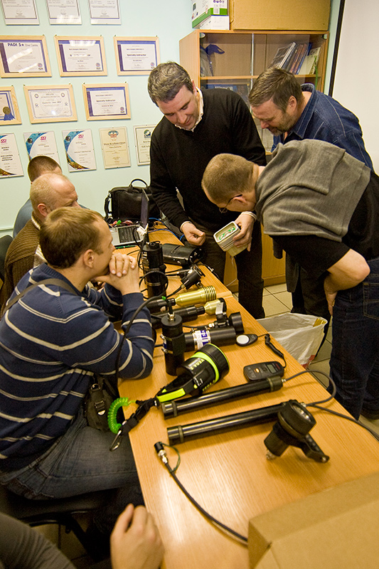 Презентация подводного света. 12.12.2008