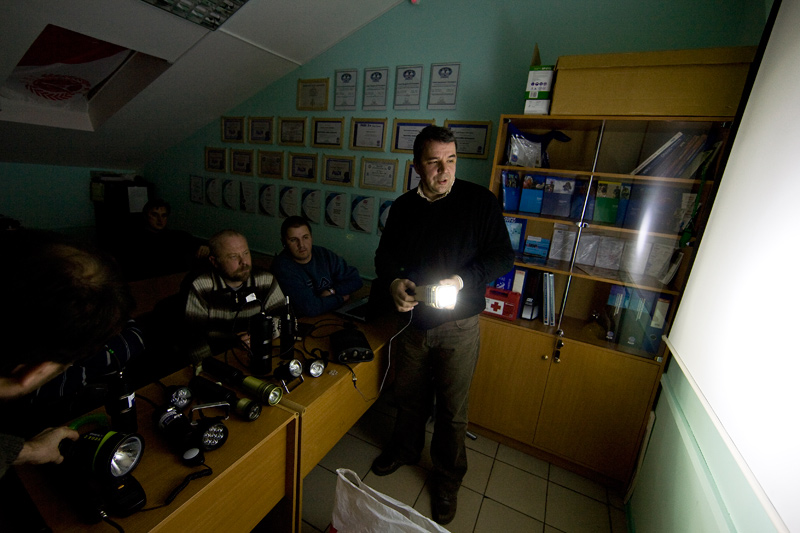 Презентация подводного света. 12.12.2008