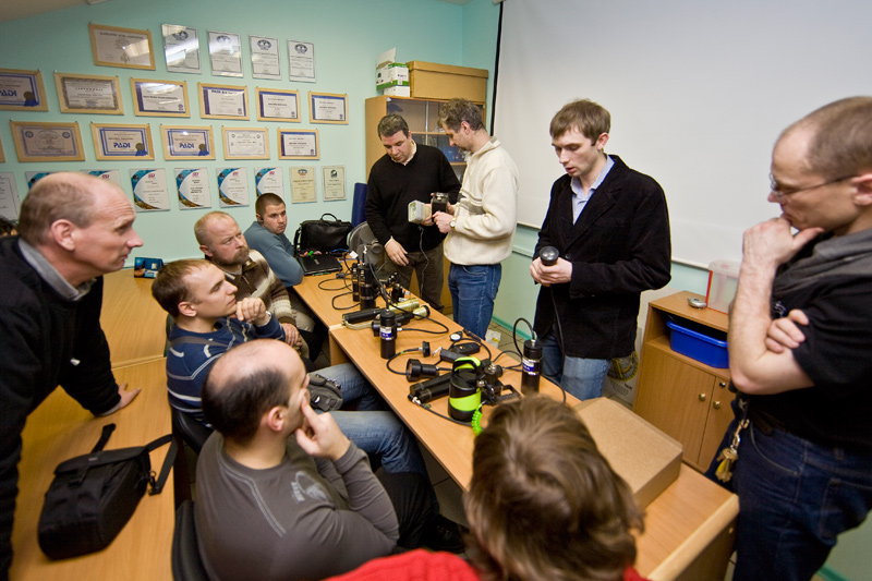 Презентация подводного света. 12.12.2008