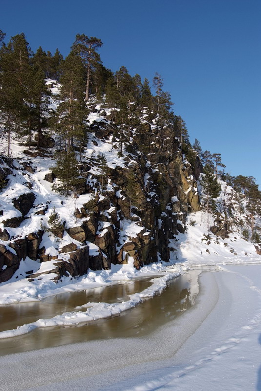 Белое море. Март 2009 г. (фото М.Ведехина). Белое море. Март 2009 г. (фото М.Ведехина).