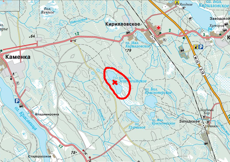 оз. бол. Зеленодольское оз. бол. Зеленодольское
