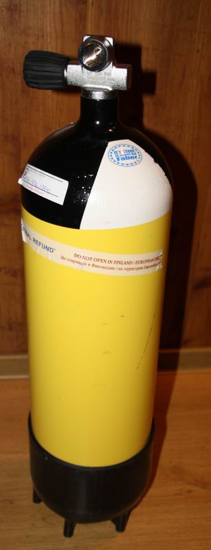 Баллон 10 л, 300 бар, Фабер. Баллон 10 л, 300 бар, Фабер.