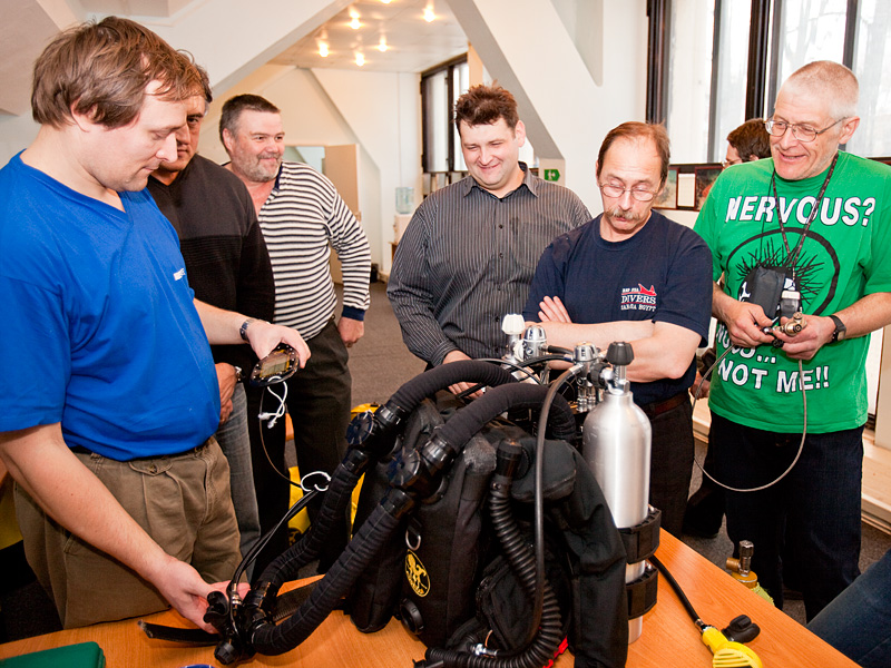 Демонстрация ребризера Poseidon Демонстрация ребризера Poseidon