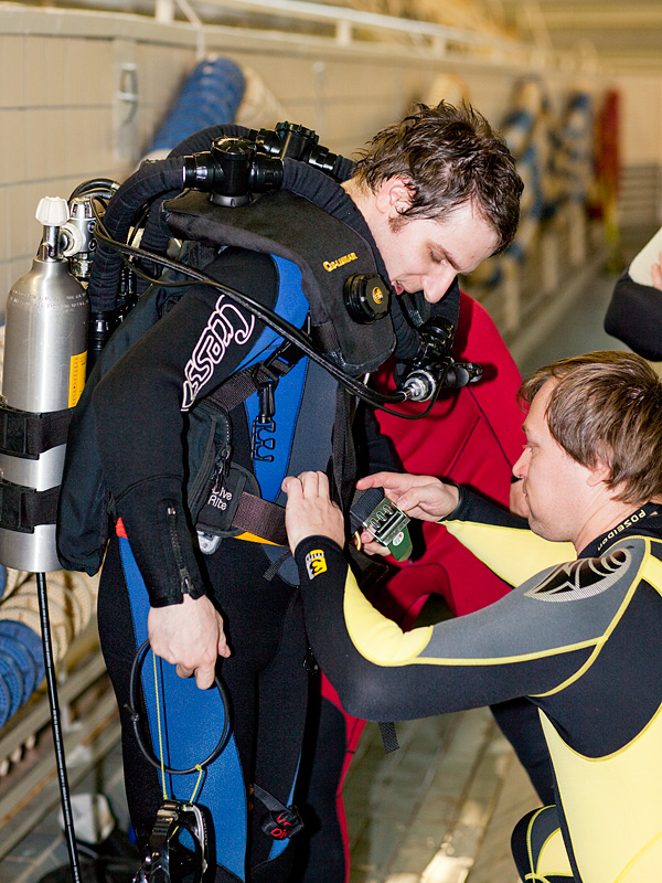 Демонстрация ребризера Poseidon Демонстрация ребризера Poseidon