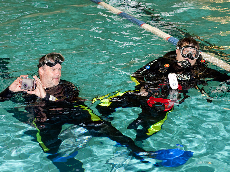 Демонстрация ребризера Poseidon Демонстрация ребризера Poseidon