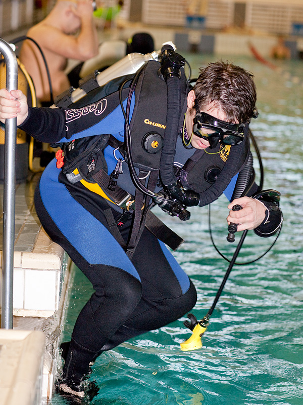 Демонстрация ребризера Poseidon Демонстрация ребризера Poseidon