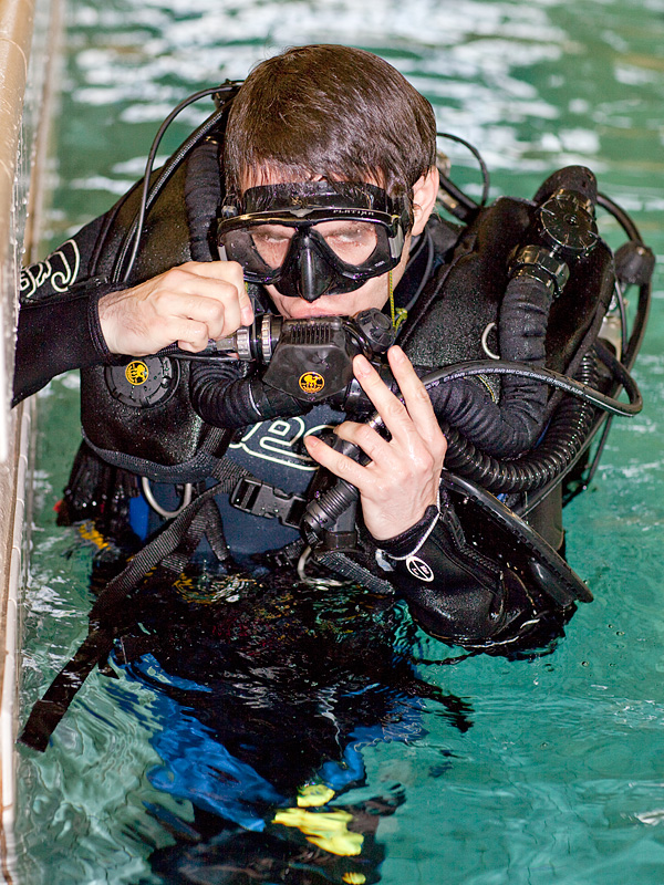 Демонстрация ребризера Poseidon Демонстрация ребризера Poseidon